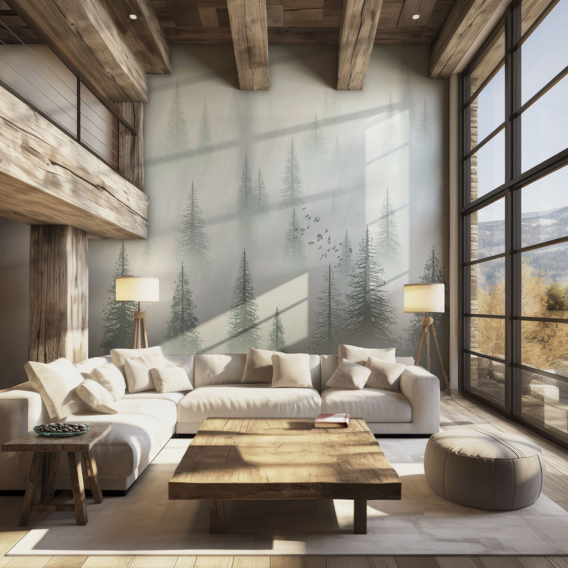 Scenic & Mist Landscapes interior wall mural