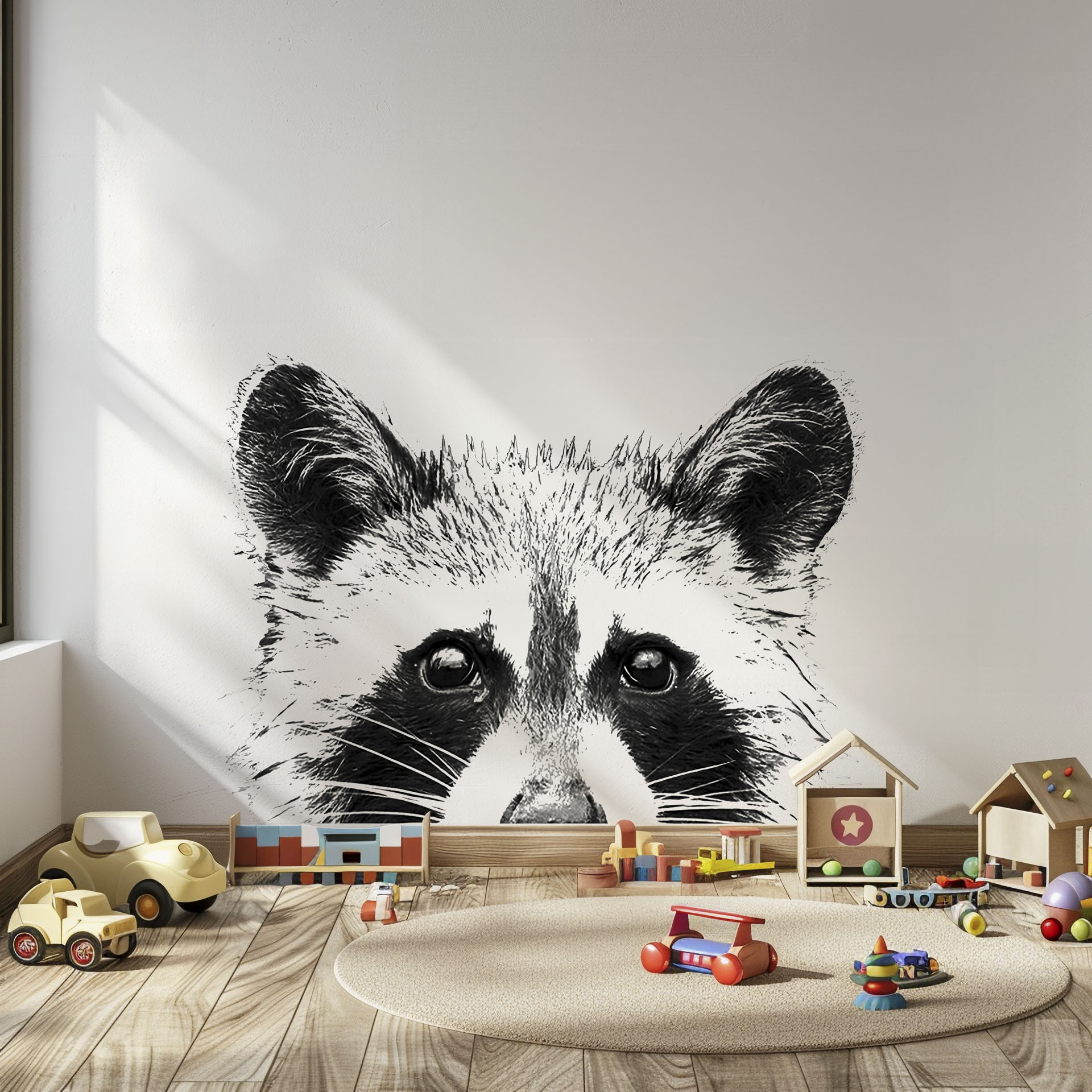 Kids & Illustrative World interior wall mural