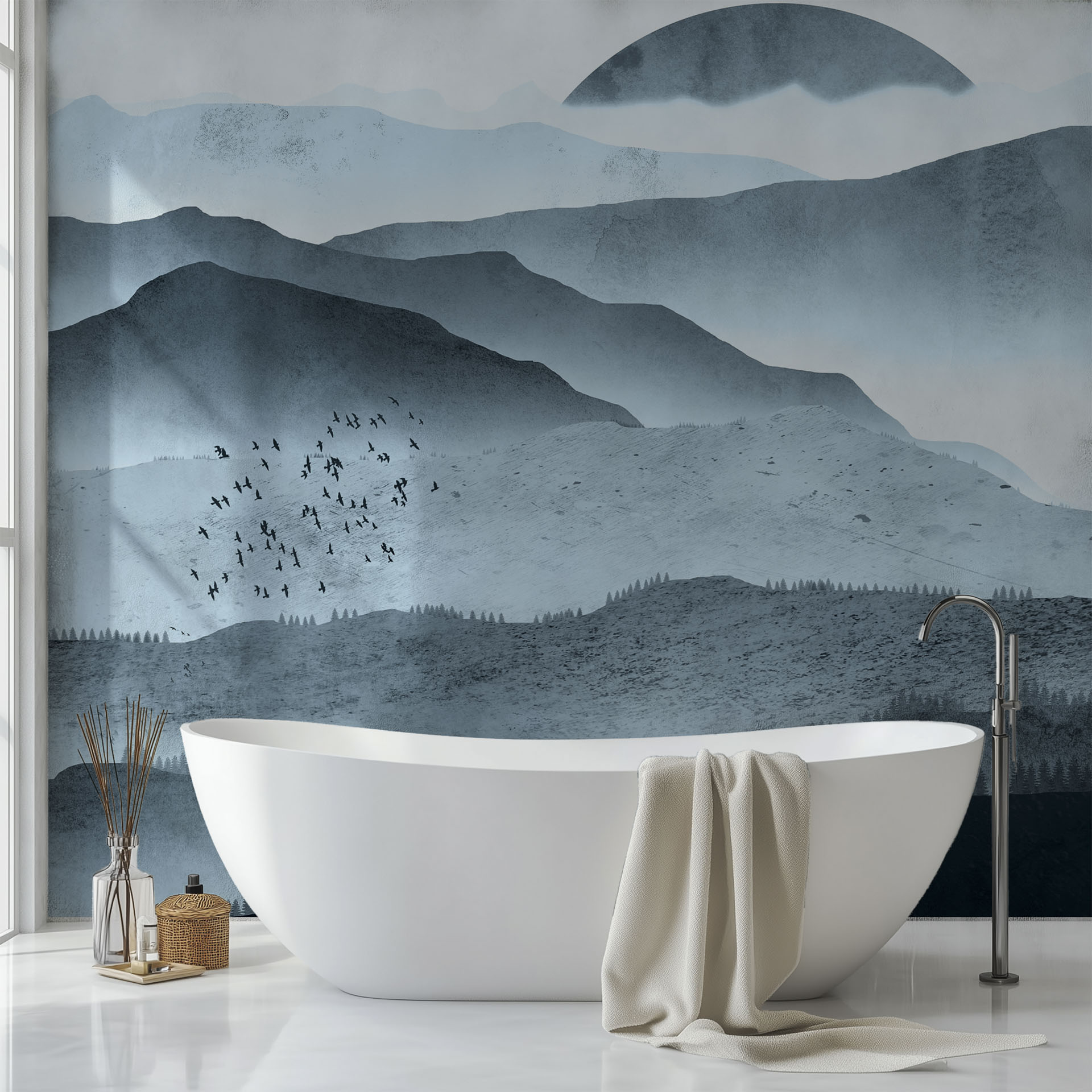 Scenic & Mist Landscapes interior wall mural